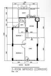 Blk 128 Bukit Merah View (Bukit Merah), HDB 3 Rooms #587118081